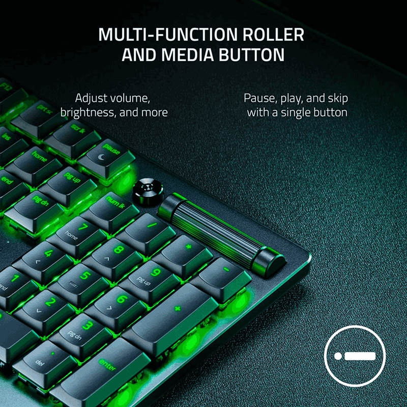 Razer DeathStalker V2 Low Profile Optical Gaming Keyboard (Linear Red Switch)