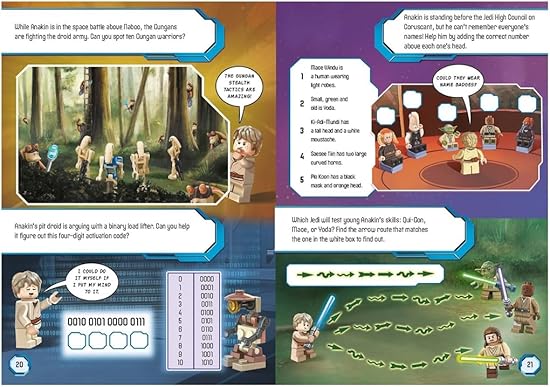 LEGO® Star Wars™: The Chosen One Activity Book (With Anakin Skywalker Minifigure, Pit Droid And Repair Station) – Paperback