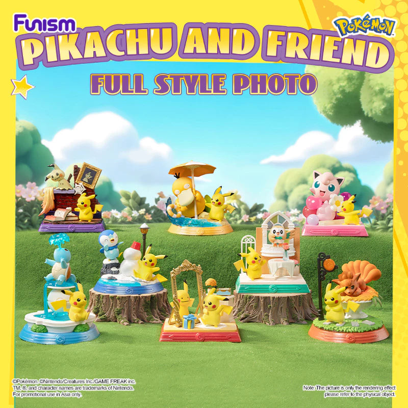 Funism Pikachu & Friend Series Blindbox