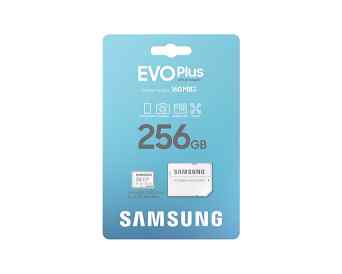 Samsung EVO Plus microSDXC™ UHS-I Card 256GB 2024