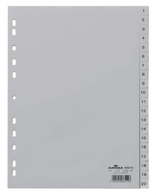 Durable Indexes Set 6522