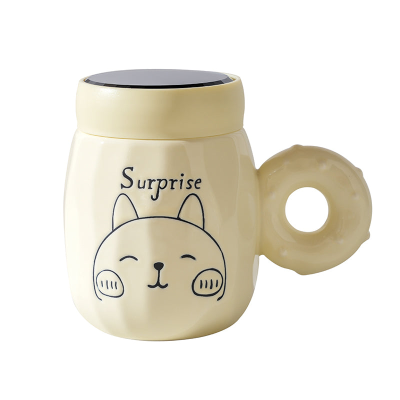  CERAMIC MUG BEAR W LID ULB562