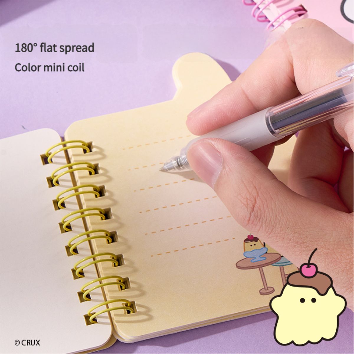 Obakenu A7 Spiral Notebook Y205