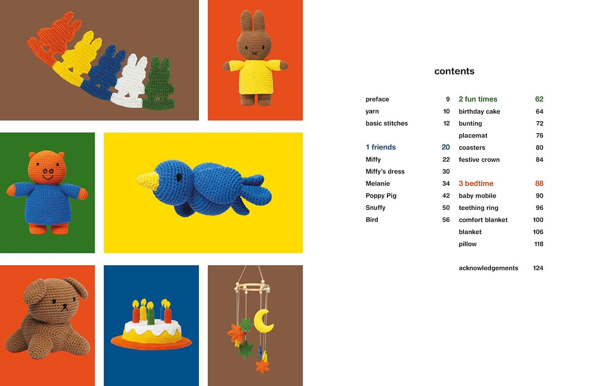 The Miffy Crochet Book: 16 Projects For Friends, Fun Times And Bedtime (Paperback)