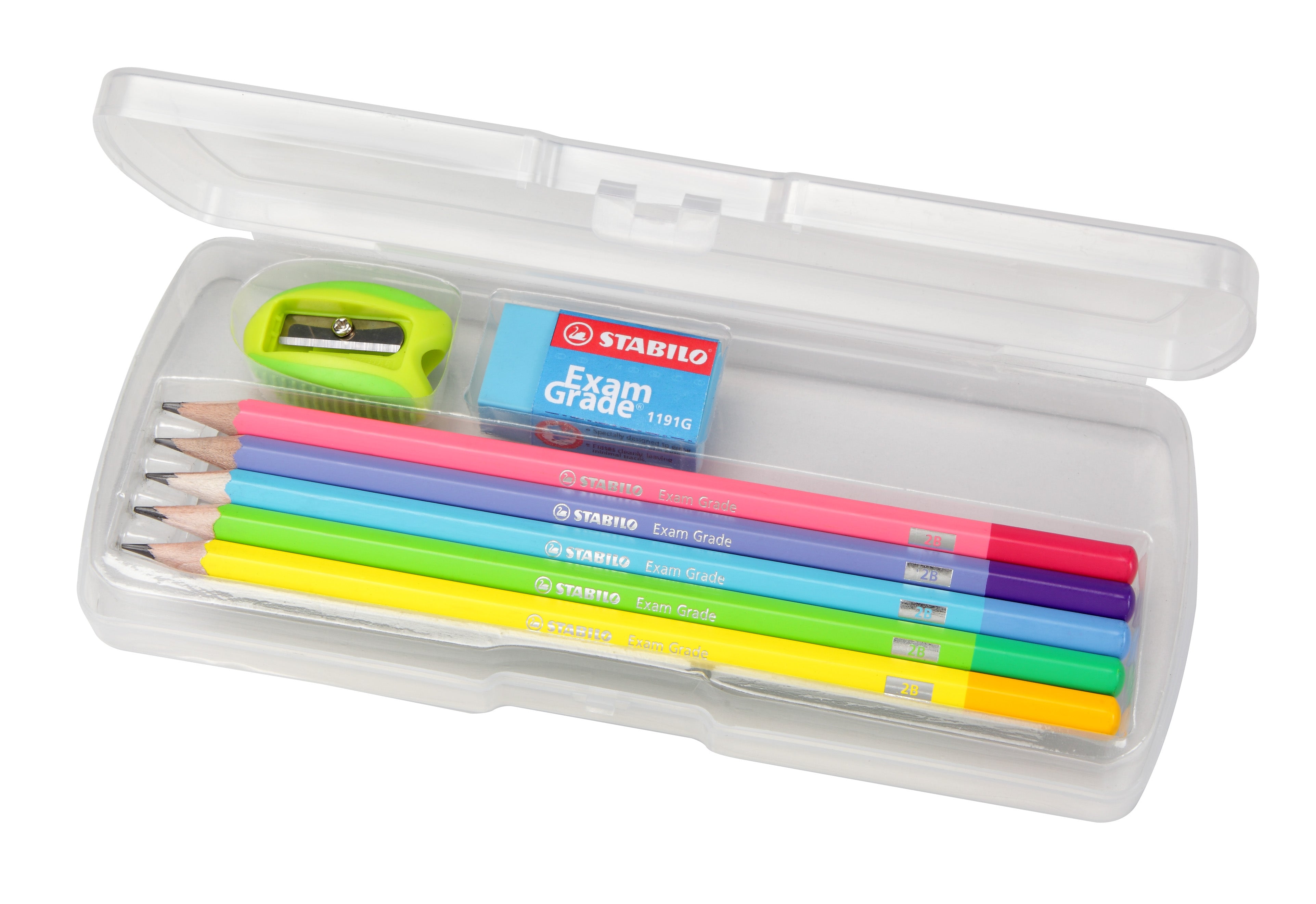 STABILO EXAM GRADE 2B COLOURFUL PENCIL EXAM KIT SET