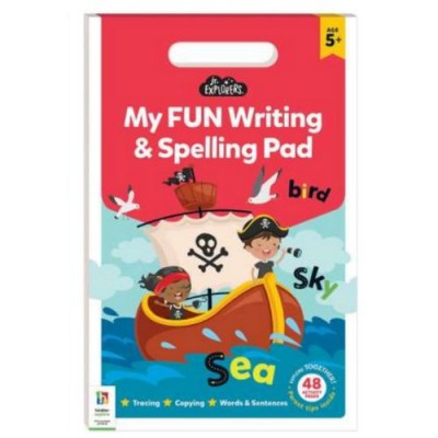Junior Explorers My Fun Writing & Spelling Pad 2024