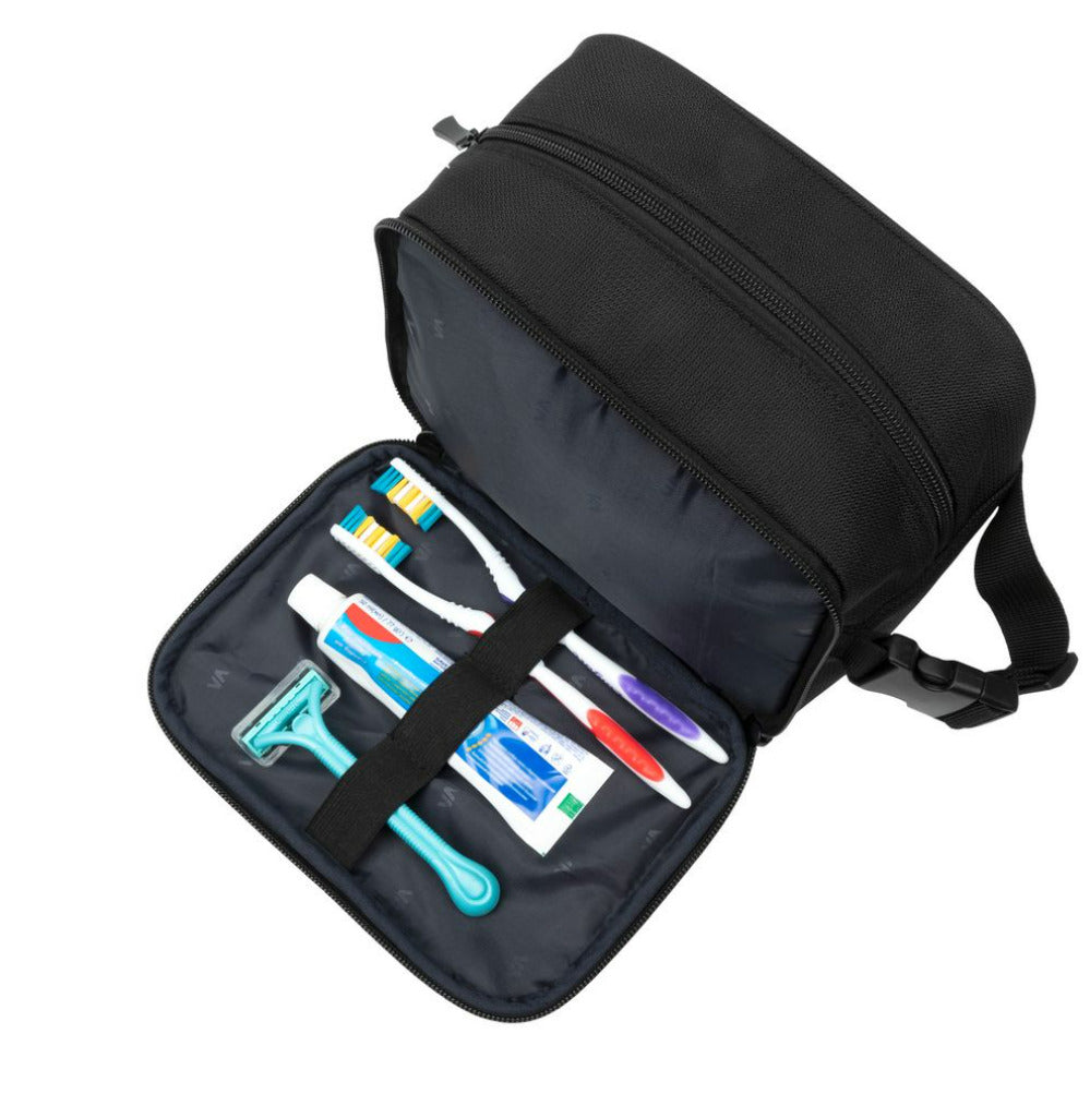 Rivacase 8409 ECO Travel Toiletry Case - Black
