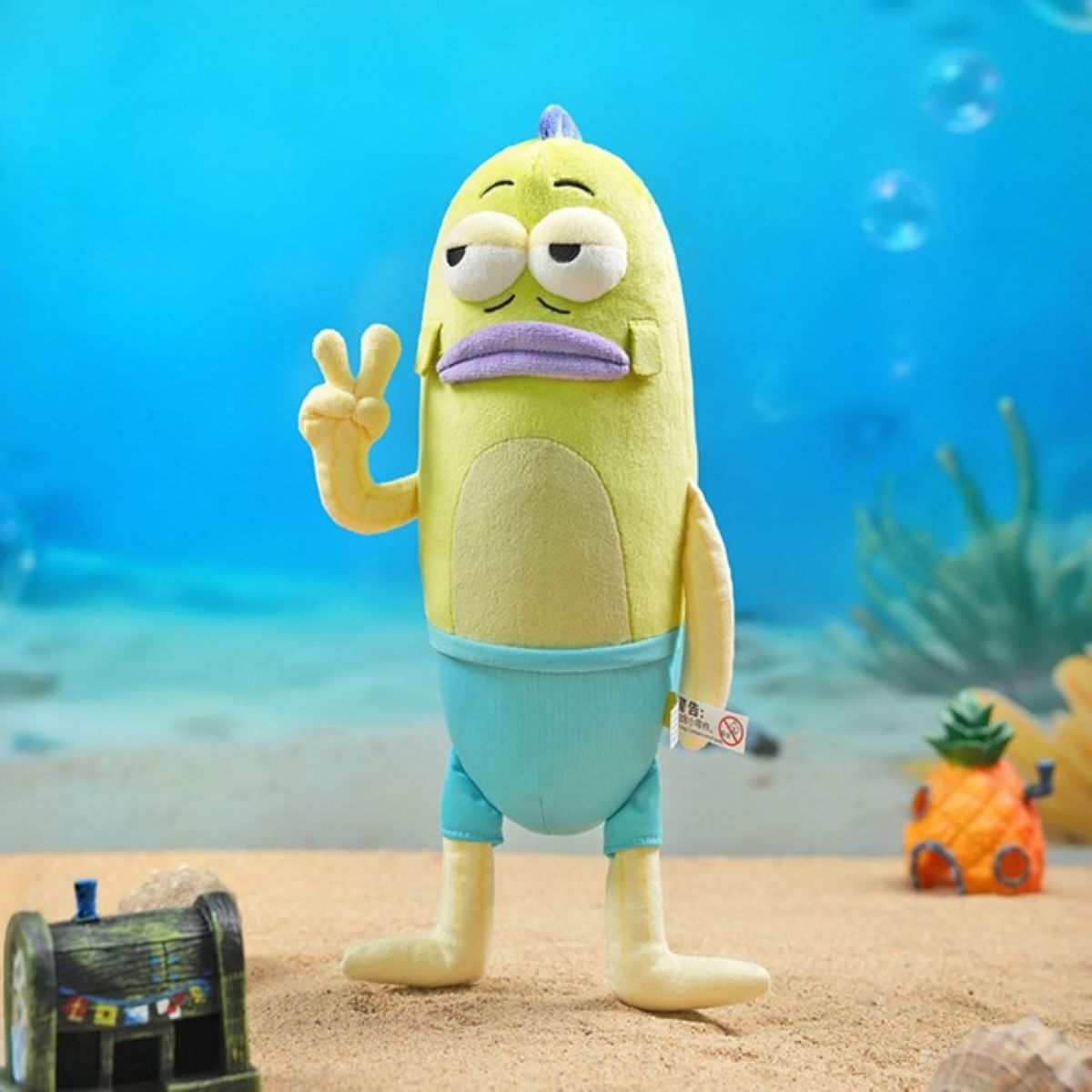 Spongebob Squarepants Plush Toy, Dopey Fish