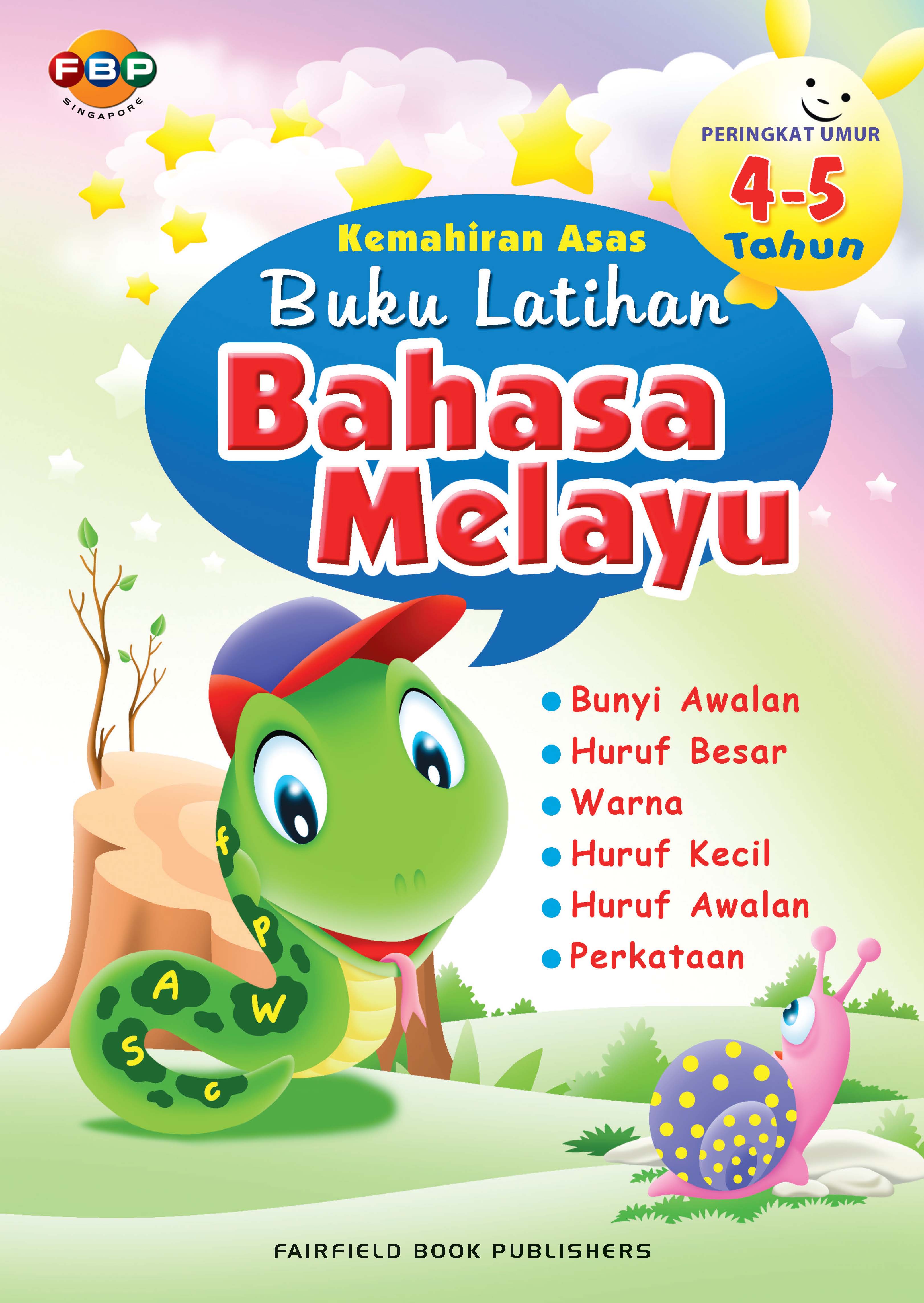 Kemahiran Asas Buku Latihan Bahasa Melayu 4-5 Tahun