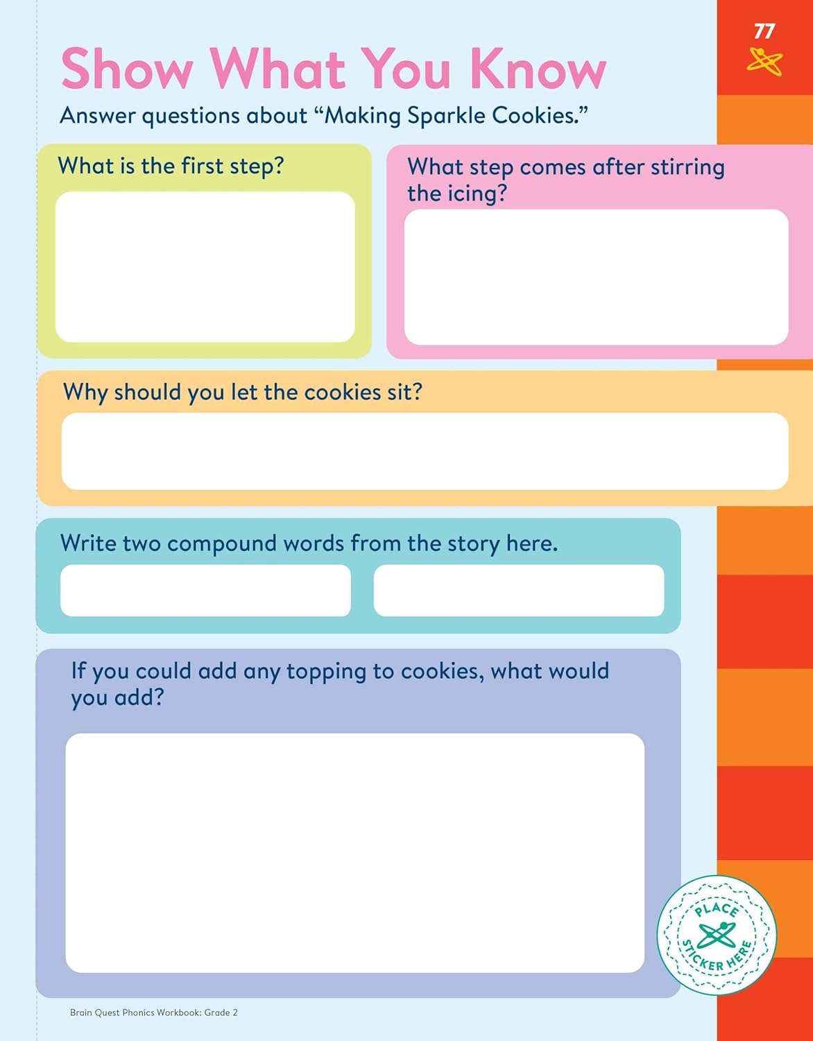 Brain Quest Phonics Workbook: Grade 2 (Paperback)