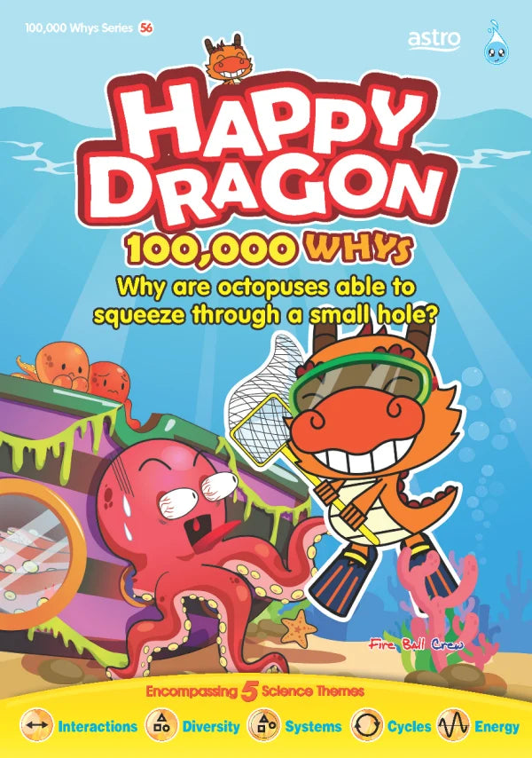 HAPPY DRAGON #56 – Why are octopuses able to squeeze through a small hole?