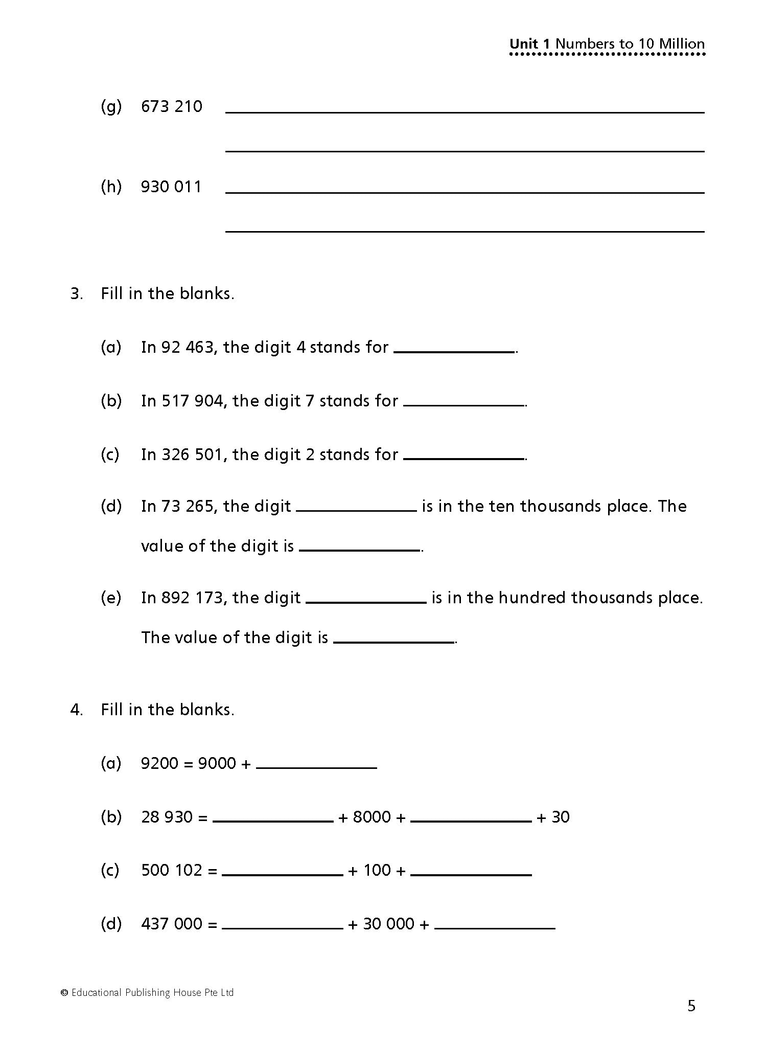 Primary 5 Diagnostic Practice In Maths - 6th Edition