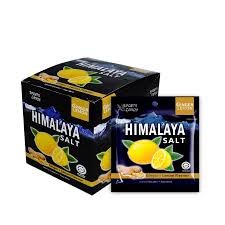 HIMALAYA SALT 15G LEMON&GINGER CANDY 12S
