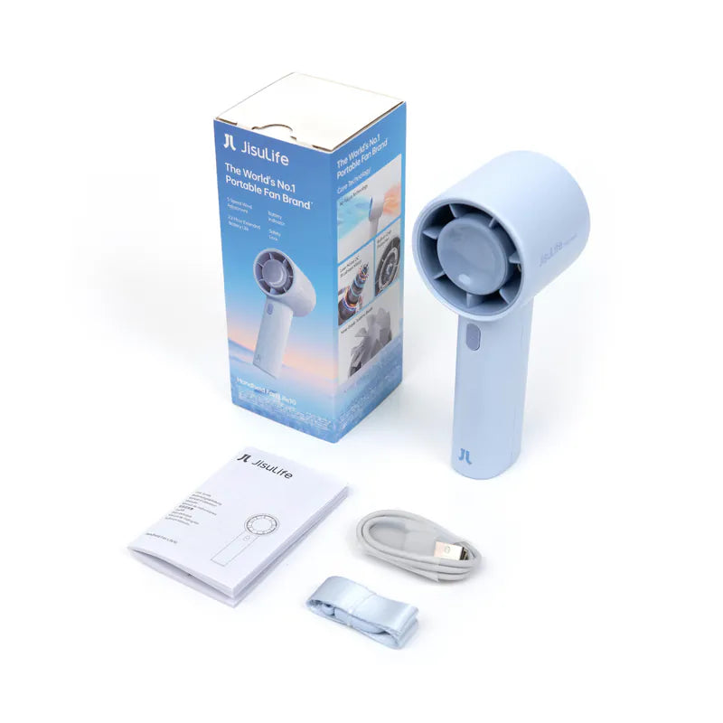 JisuLife Handheld Fan Life10 - Blue