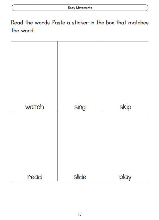 Pre-primary Preparatory Course English Activity Series for Early Learners Book 1 – Myself