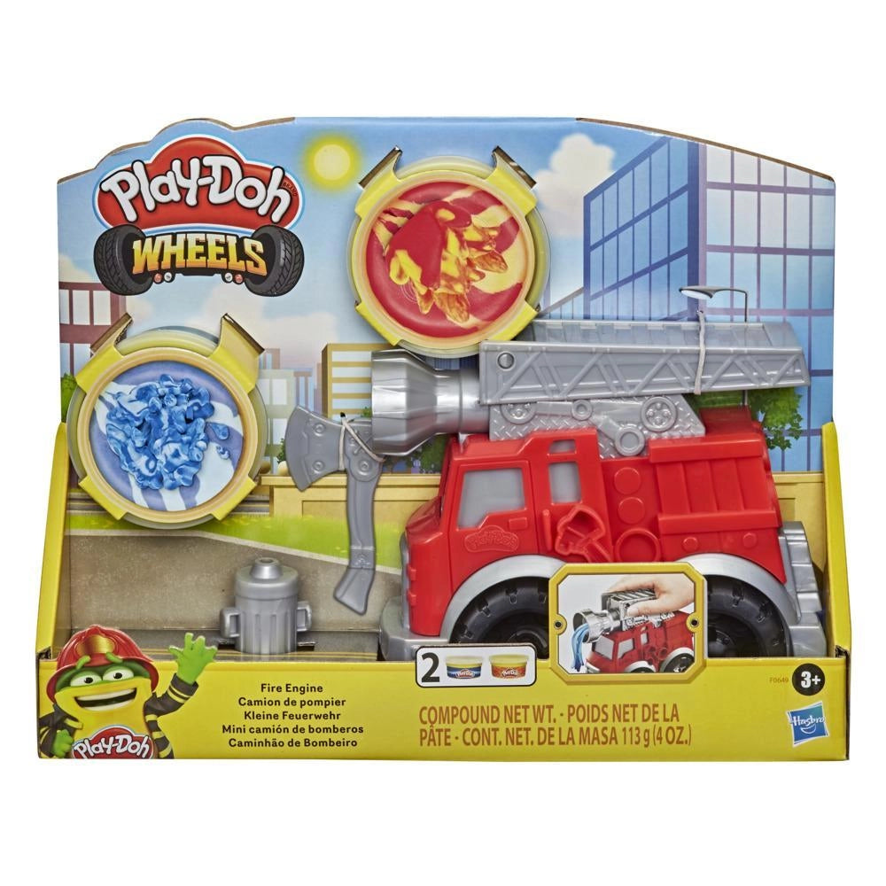 HASBRO PLAYDOH WHEELS FIRE ENGINE PLAYSET