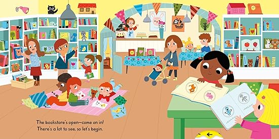 Busy Bookstore: Push, Pull, Slide (Busy Books) – Board Book