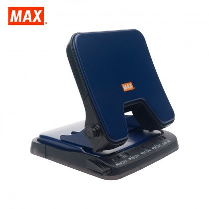 MAX 2-HOLE PAPER PUNCH DP-35T LIGHT EFFORT, NAVY BLUE
