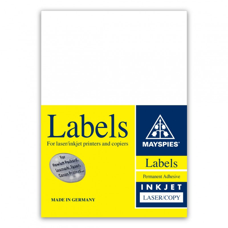 Mayspies Label 210x297mm 5's,YEL