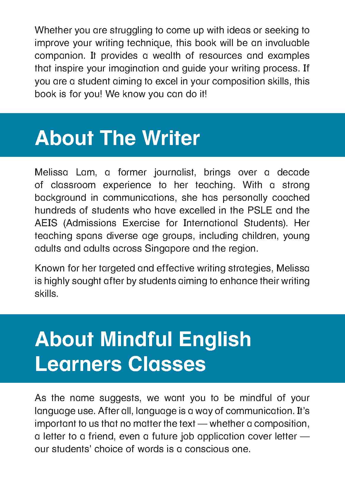 LEARNING+ ENGLISH GUIDED MODEL COMPOSITIONS FOR WRITING SUCCESS Book 6