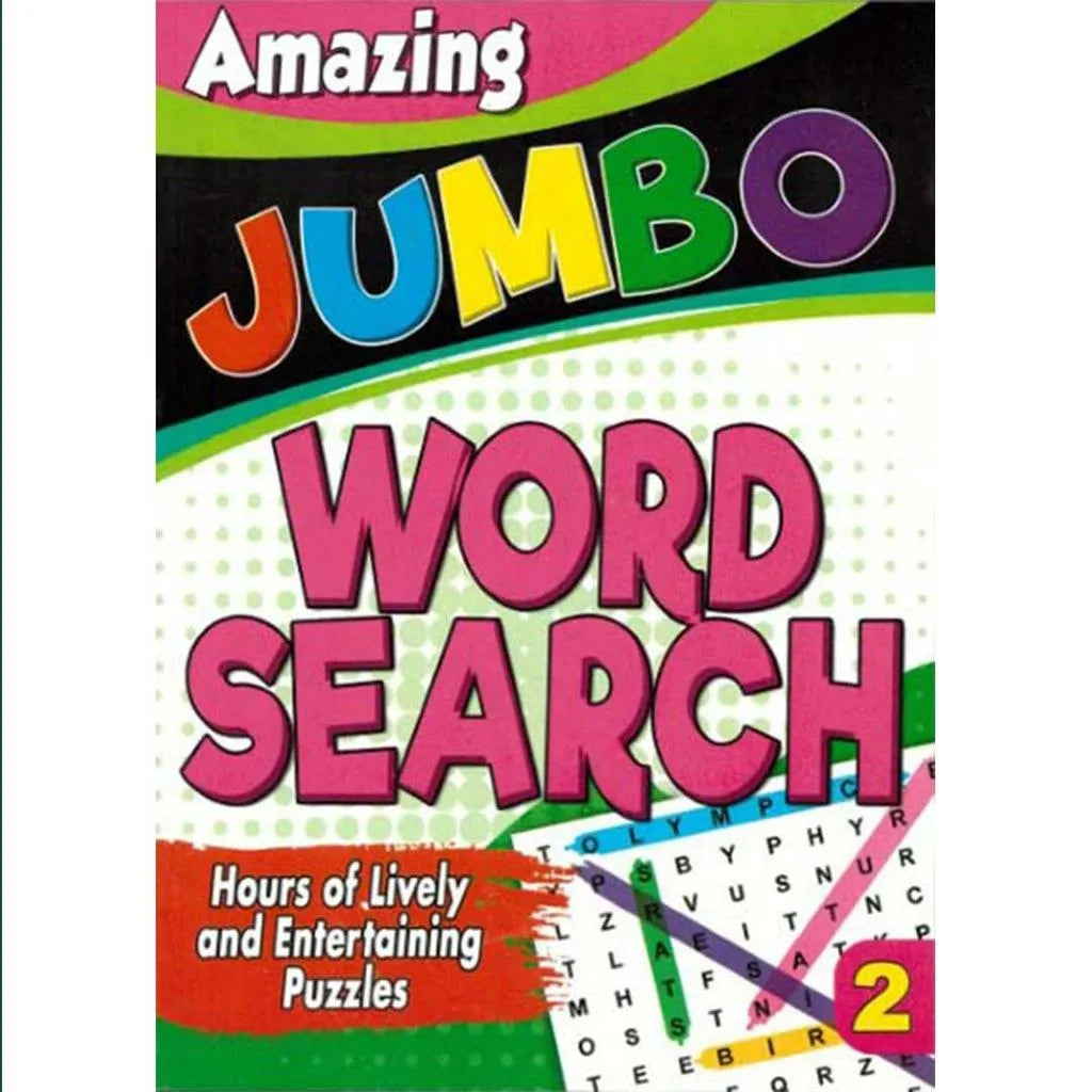 Amazing Jumbo Word Search 2 (New)