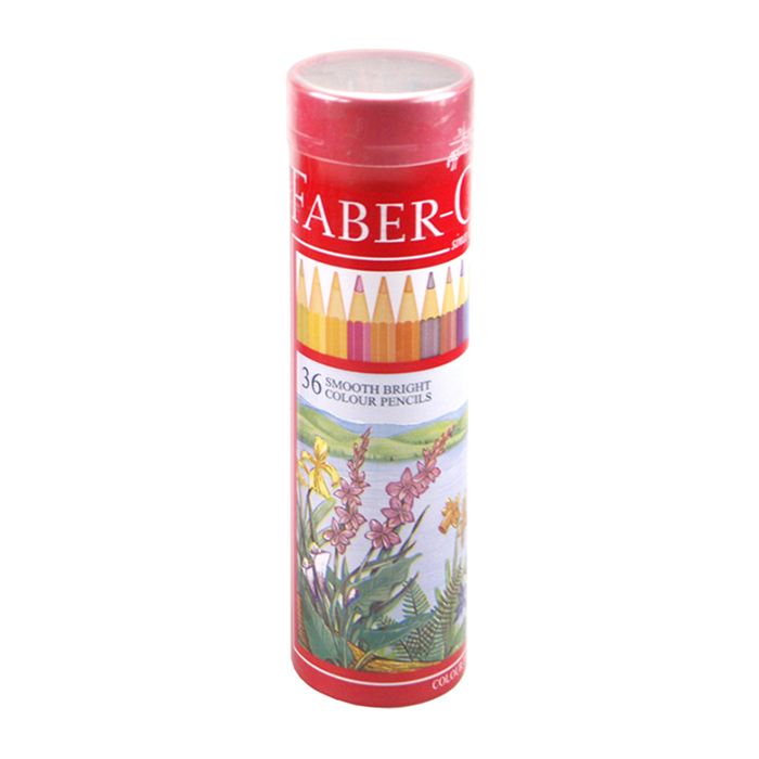 Faber-Castell Colour Pencils in Round Tin, 36 Colours-115828