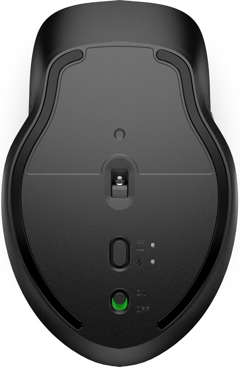 HP 430 Multi-Device Bluetooth Wireless Mouse with USB Dongle, 4 Programmable Buttons & Fast Scrolling (Jet Black)