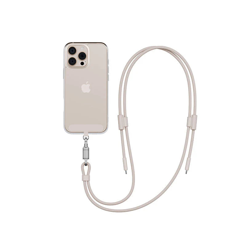Energea Lasso Lanyard C-C Cable - Sand Beige