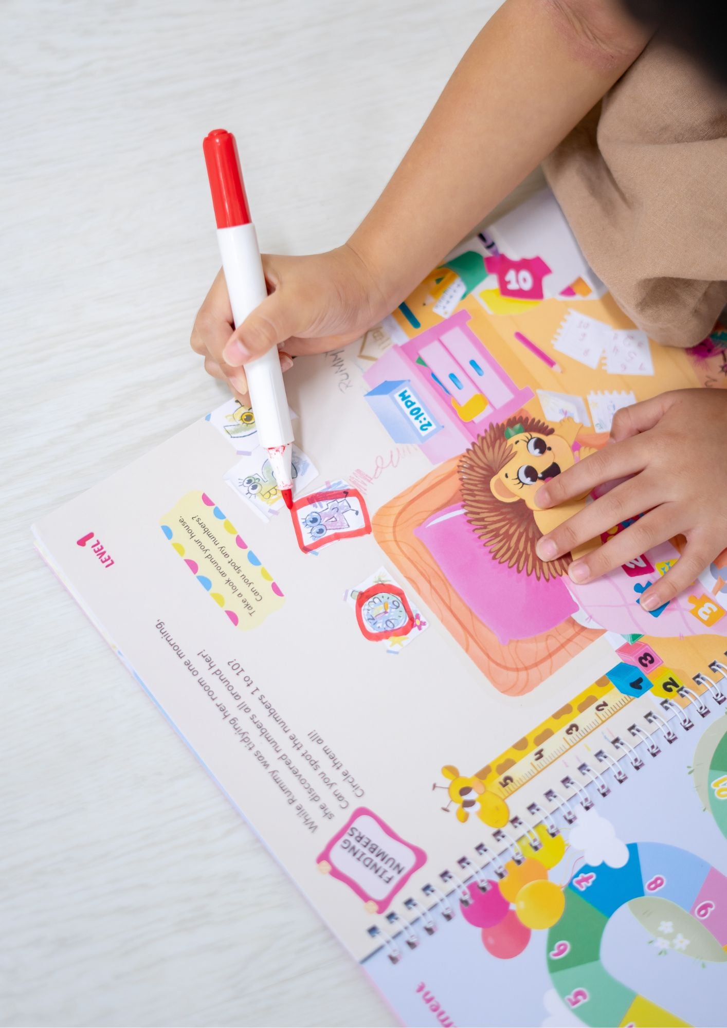 Maths Play Book - Numbers 1 to 30 (3-6yo)