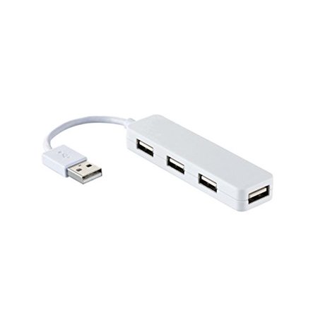 ELECOM USB2.0 Hub 4 Ports Bus Power Nintendo Switch Operation Confirmed White U2H-SN4NBWH