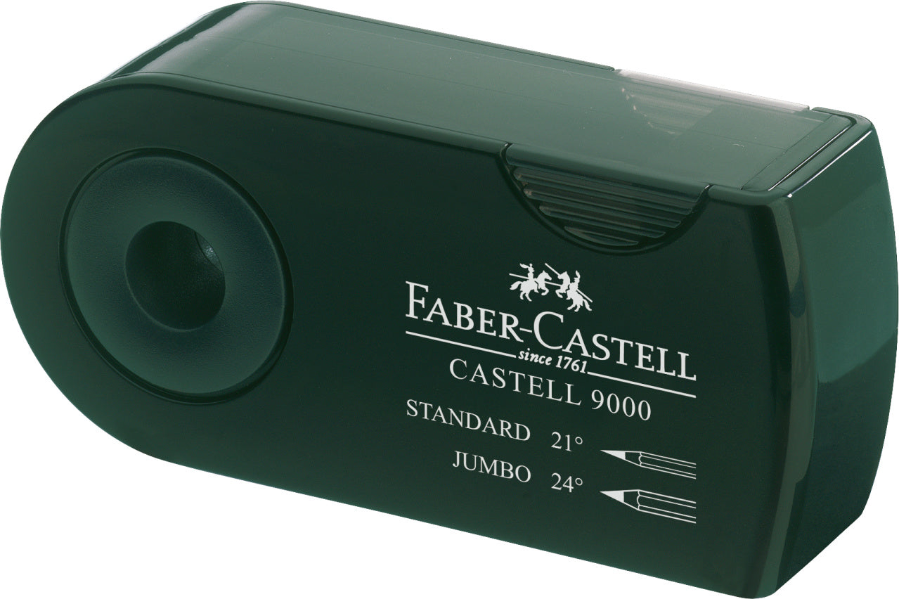 Faber-Castell Double Hole Sharpener, Green-582800