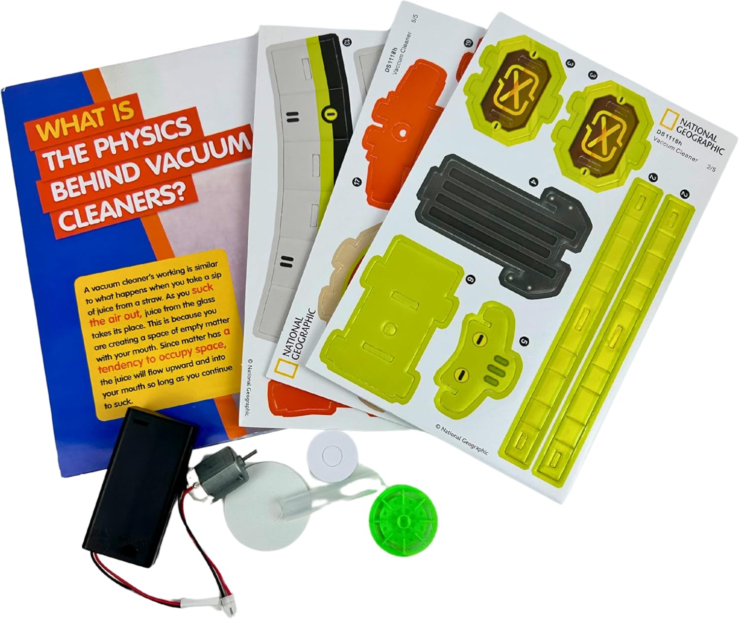 NATIONAL GEOGRAPHIC STEAM VACUUM CLEANER