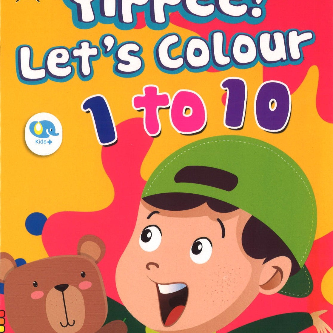 Yippee! Let's Colour 1 to 10