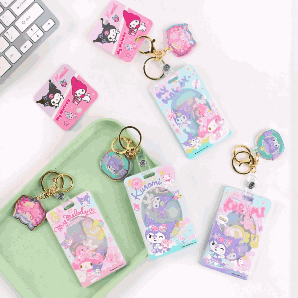 Sanrio Card Holder Keyring