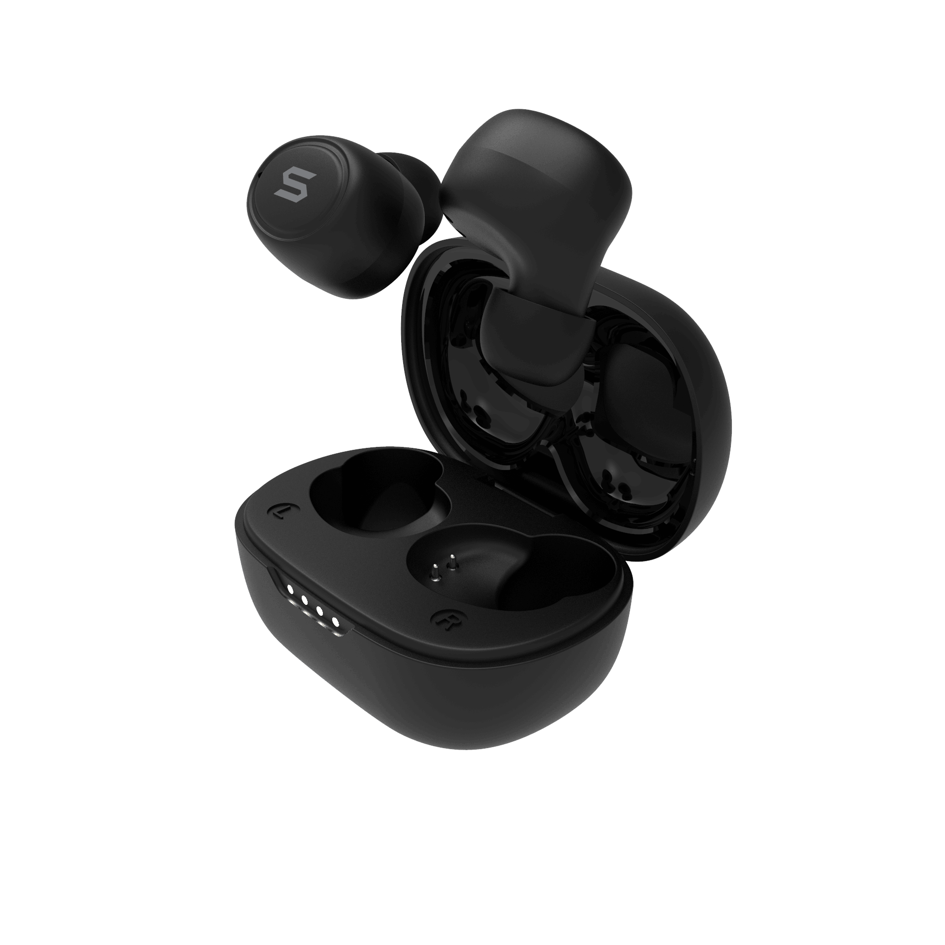 Soul S-micro10 - Micro True Wireless Earbuds With Low Latency - Black