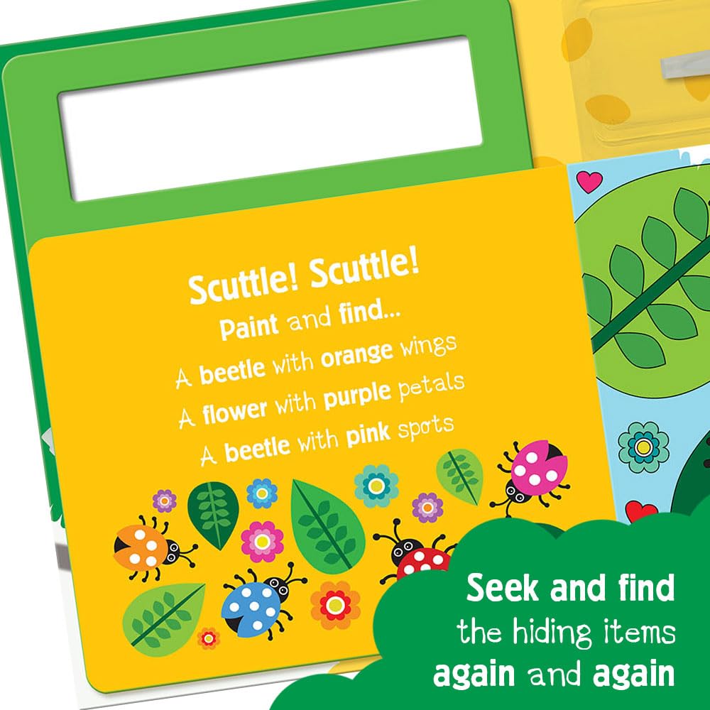 Seek and Find Bugs (Water Painting Seek and Find) (Hardcover)