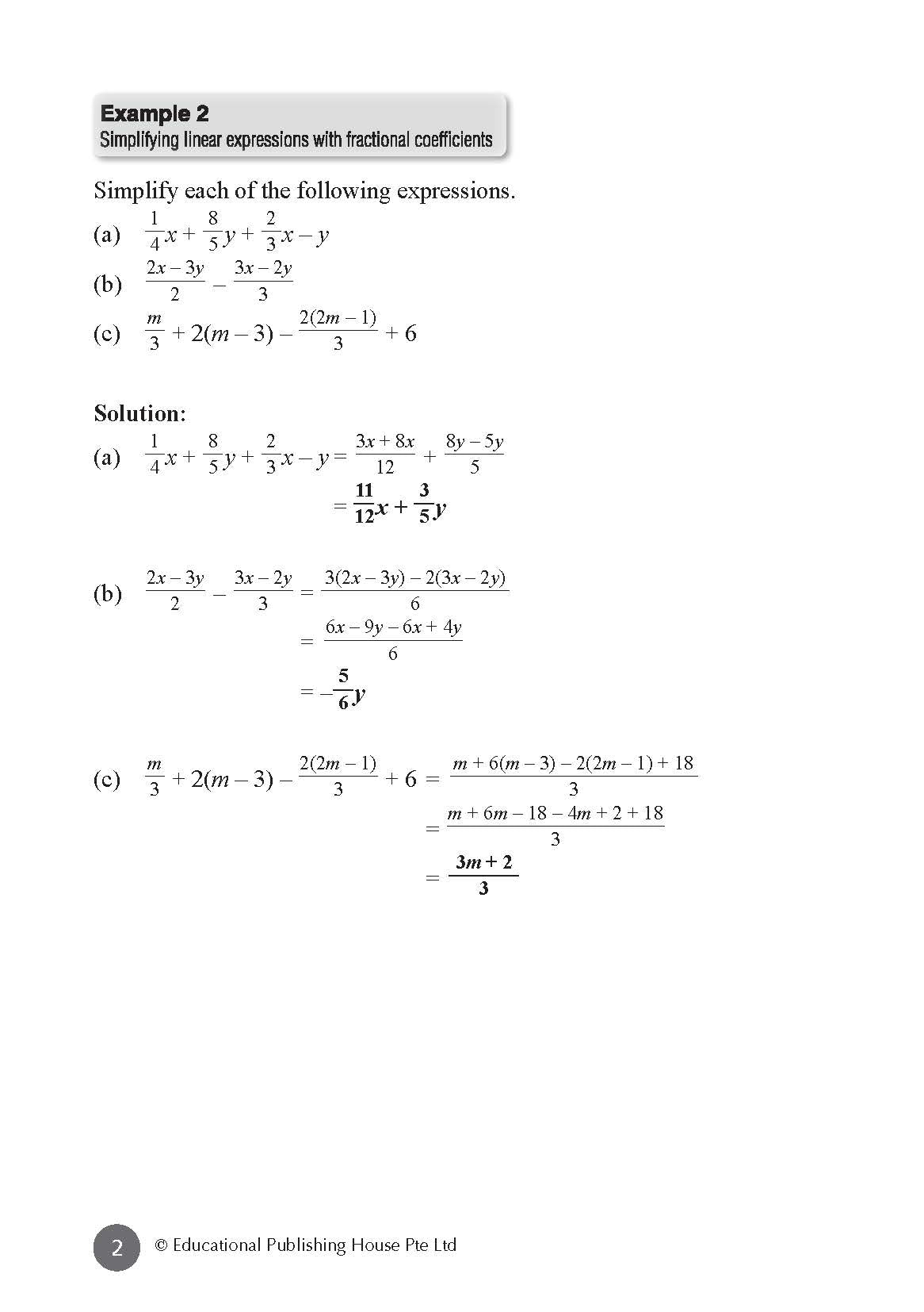 Secondary 2 (G2) Maths At Your Fingertips
