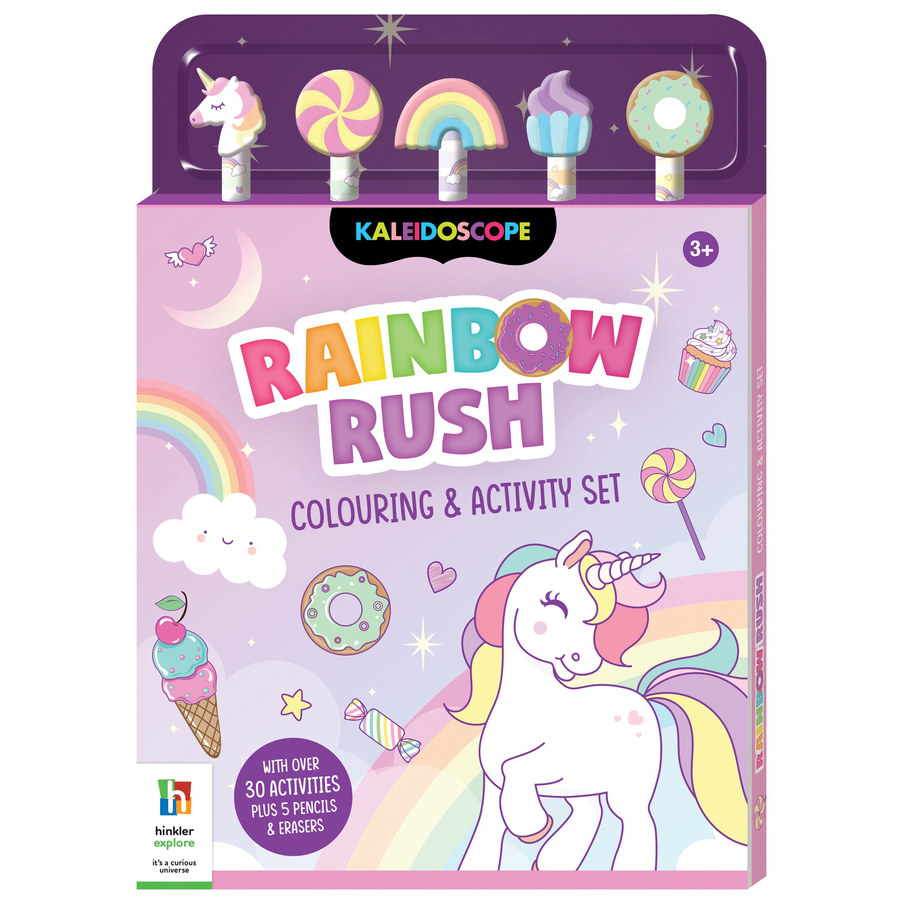 RAINBOW RUSH COLOURING & ACTIVITY SET – Popular Book Company Pte Ltd