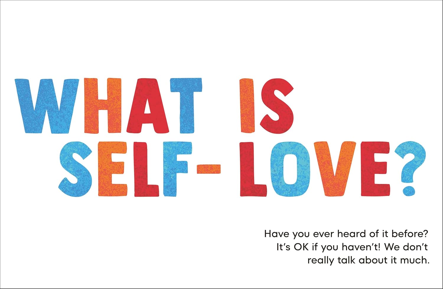 A Kids Book About Self-Love (Hardcover)