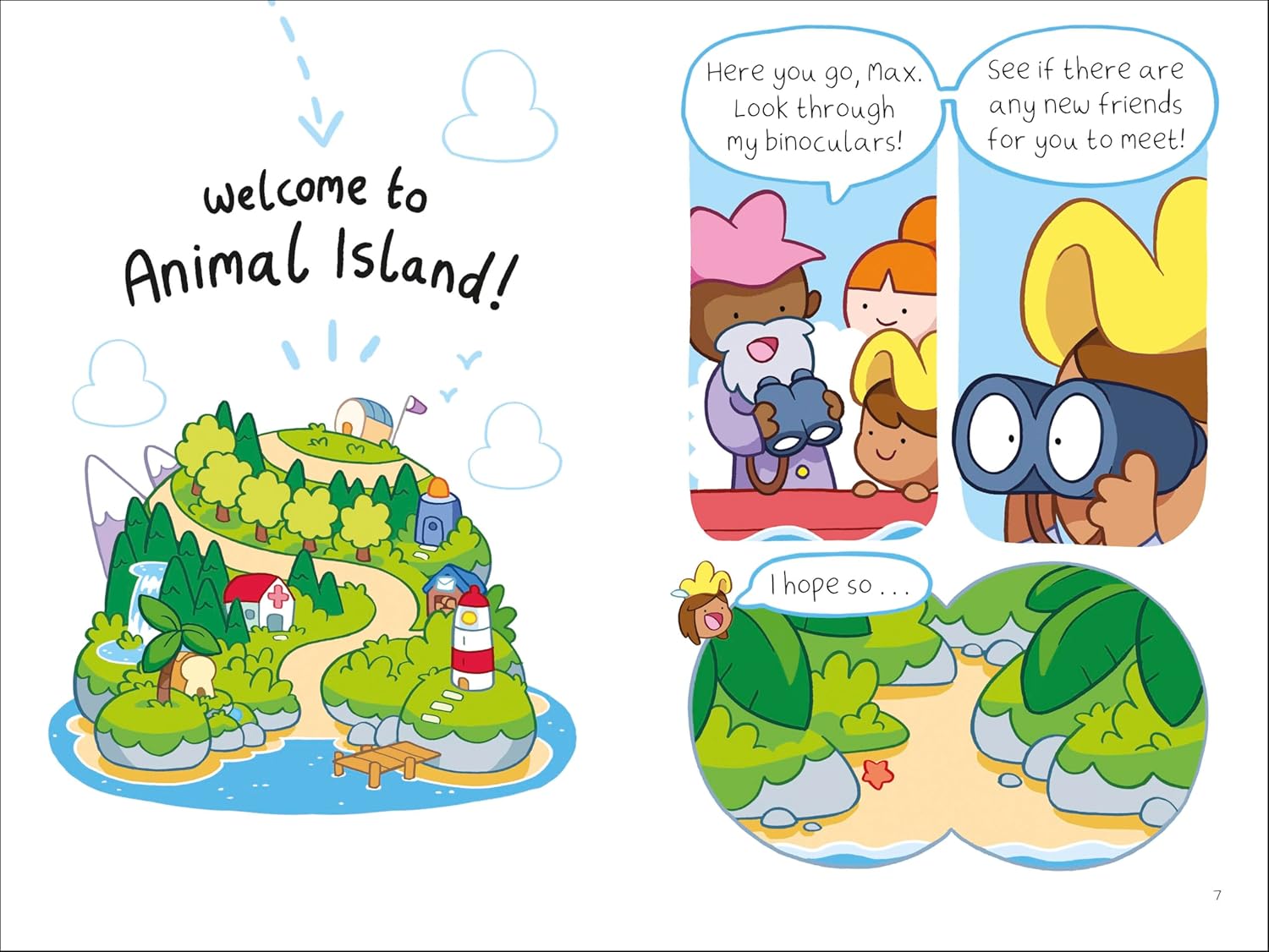 Max and Chaffy: Welcome to Animal Island (Paperback)
