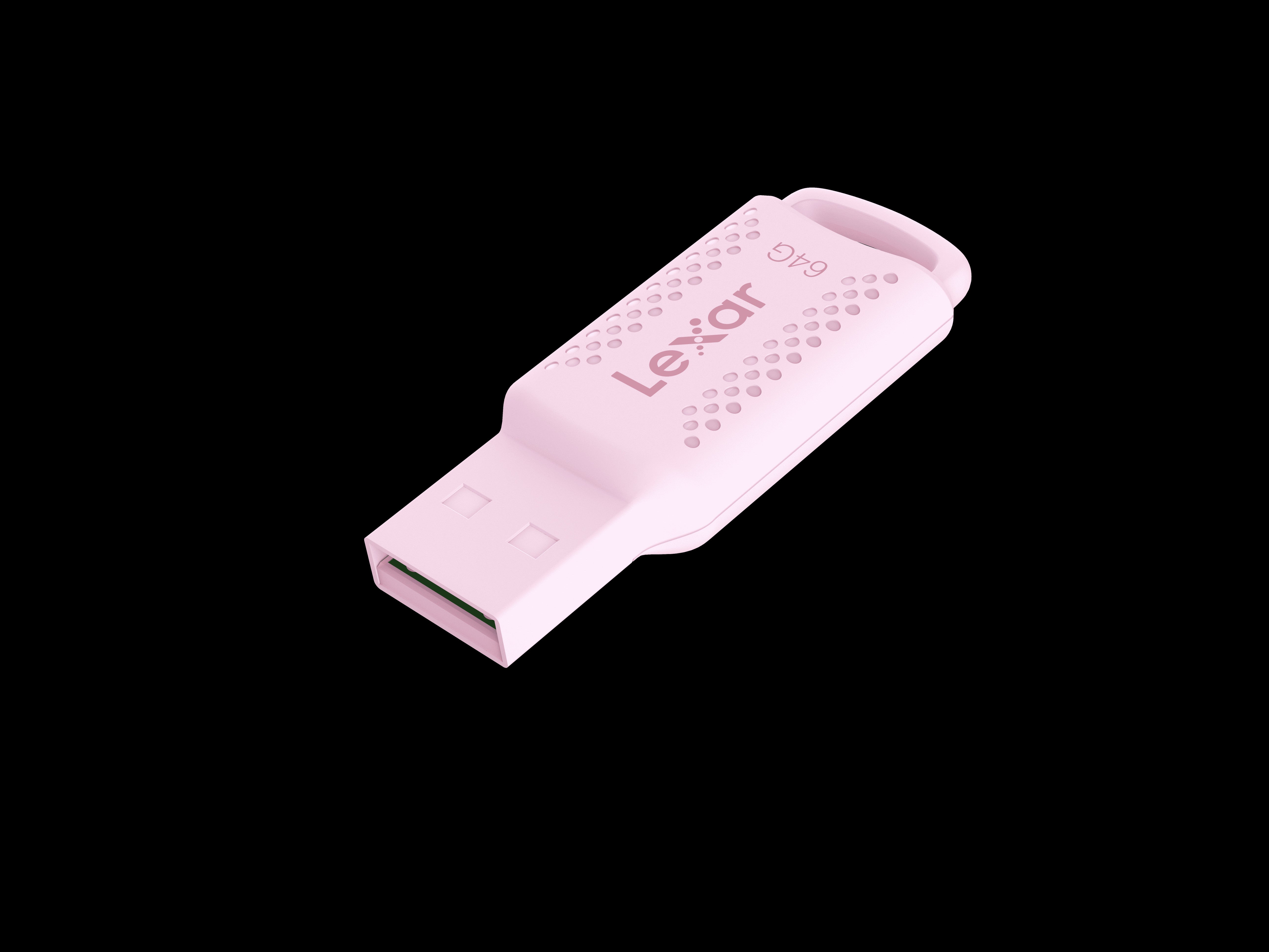 Lexar JumpDrive V400 USB3.2 64GB Flash Drive Pink