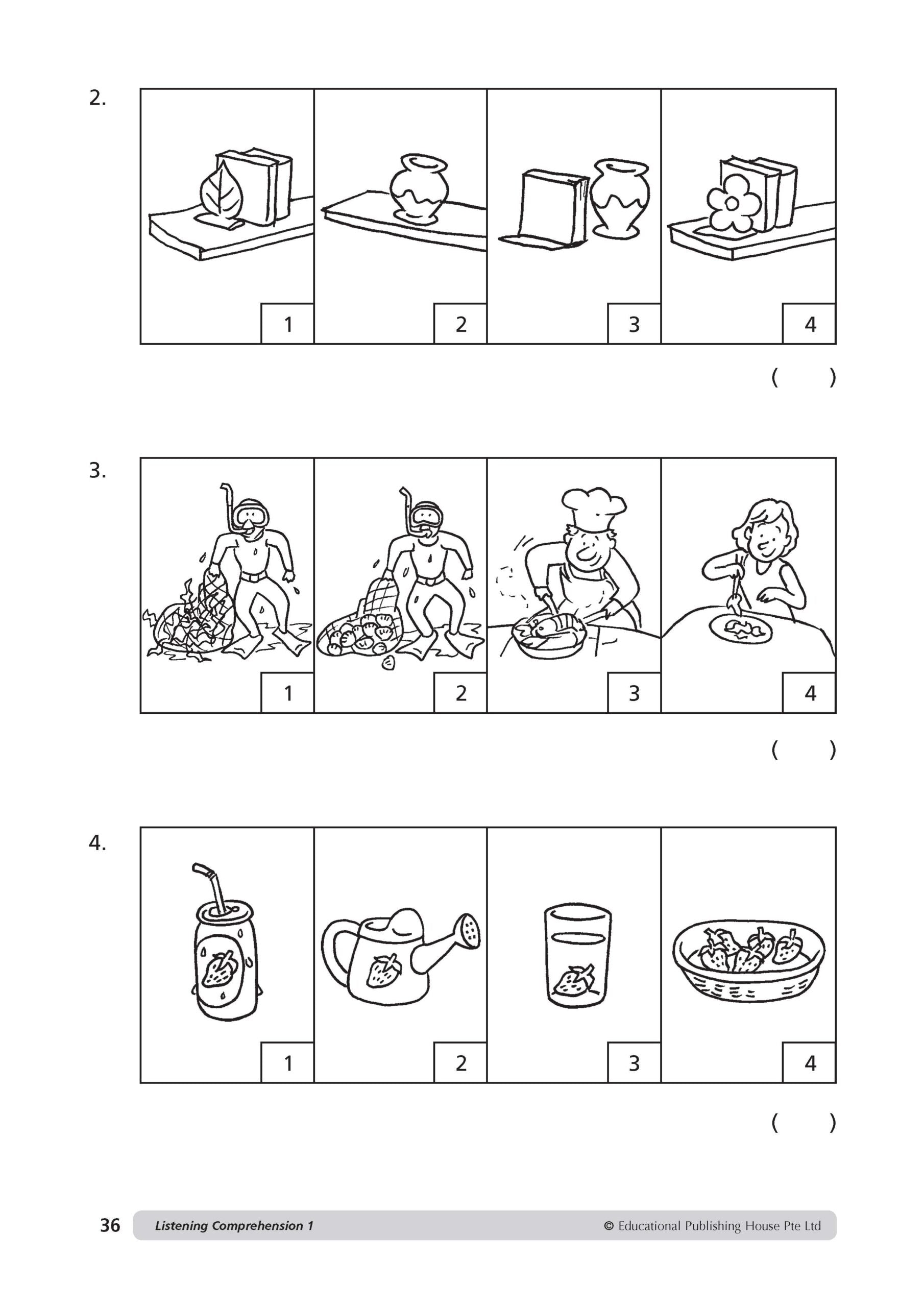 Primary 4 English Oral Booster & Listening Compre Package QR