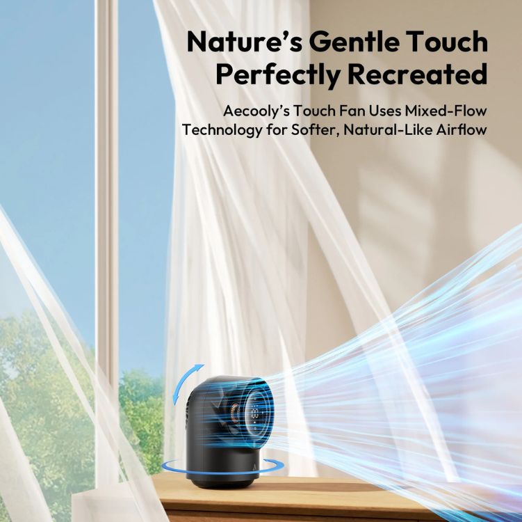 Aecooly CHIC 01 Table Fan - 8000mAh - White