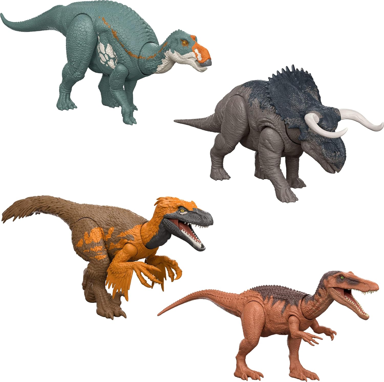 MATTEL JURASSIC WORLD MOVIE CORE SCALE WILD ROAR ACTION FIGURE ASSORTED