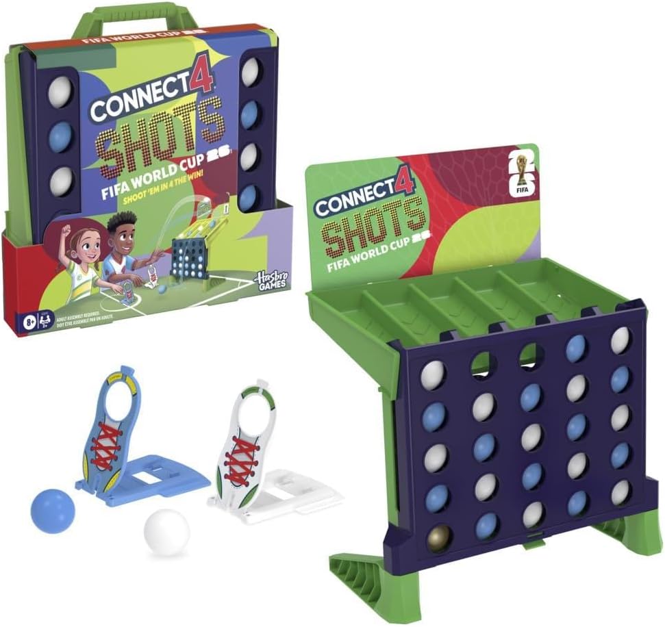 HASBRO CONNECT 4 SHOTS FIFA WORLD CUP 2026 BOARD GAME