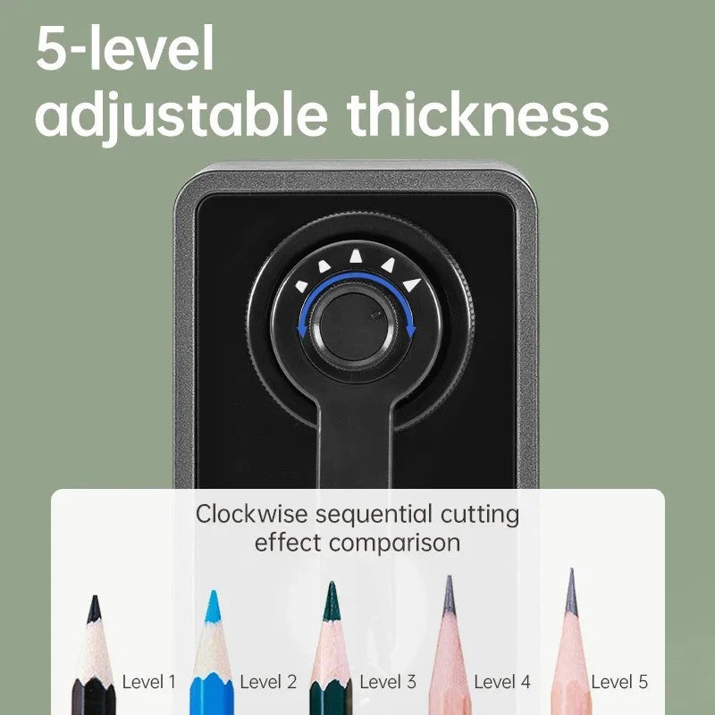 DELI NUSIGN ROTARY SHARPENER GREEN NS077