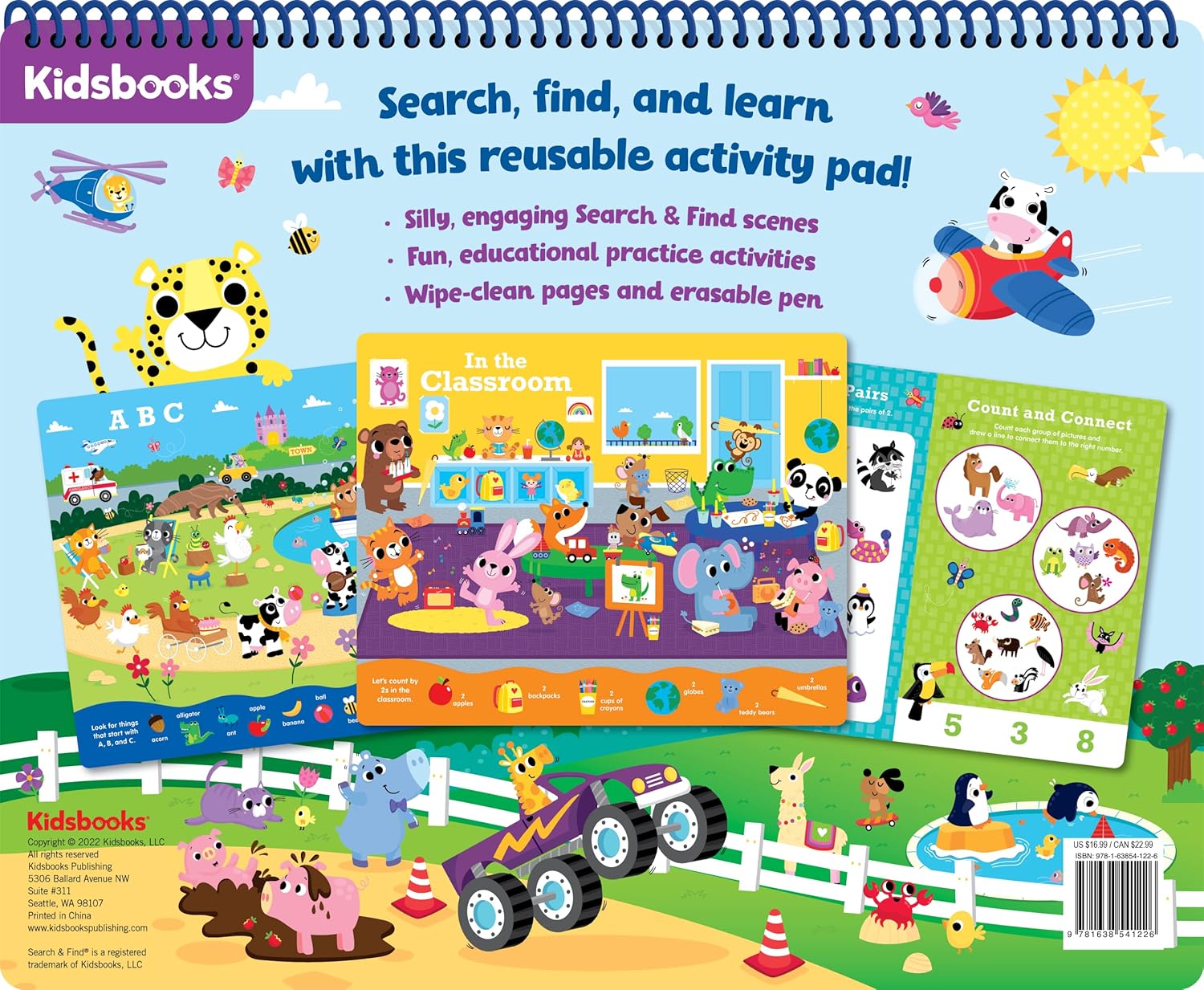 My Big Search & Find Learning Fun Pad