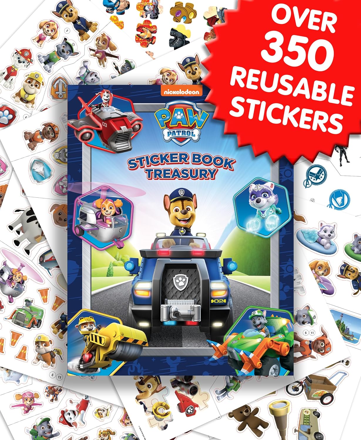 Paw Patrol Sticker Book Treasury