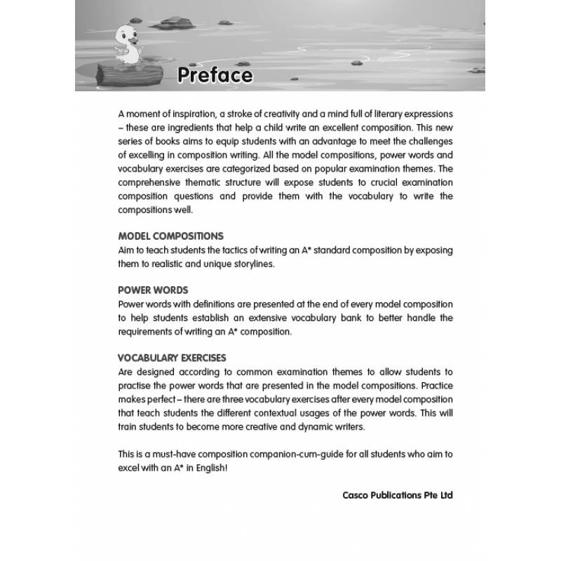English Vocab Workbook for Creative Writing 3