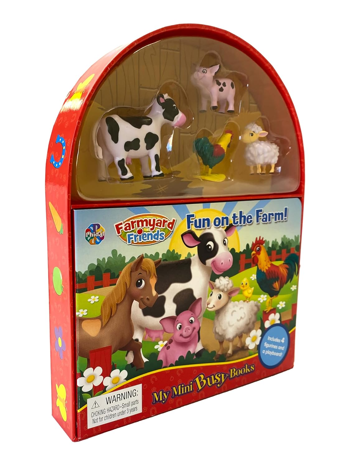 Farmyard Farms My Mini Busy Book (Board Book)